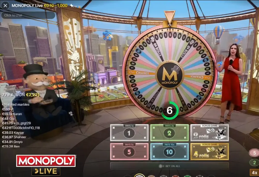 monopoly live game